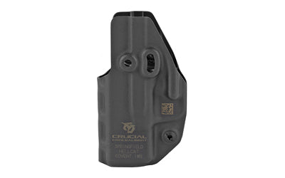 Crucial Concealment Covert IWB |  Inside Waistband Holster |  Ambidextrous |  Kydex |  Black |  Fits Glock 19