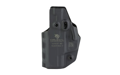Crucial Concealment Covert IWB |  Inside Waistband Holster |  Ambidextrous |  Kydex |  Black |  Fits Glock 19