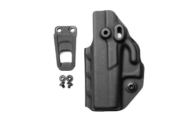 Crucial Concealment Covert IWB |  Inside Waistband Holster |  Ambidextrous |  Kydex |  Black |  Fits Glock 19