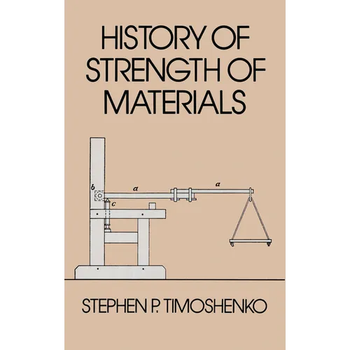 History of Strength of Materials - Paperback