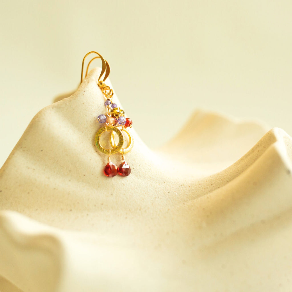 Amethyst Solara Earrings