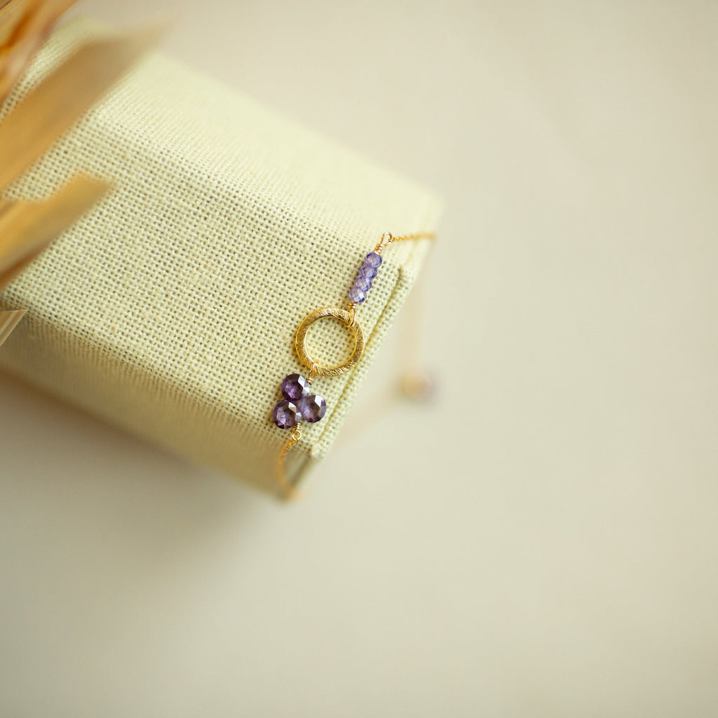 Black Spinel Solara Bracelet