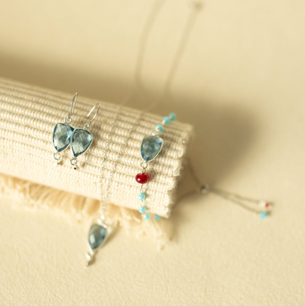 Green Amethyst Gold Isla Collection