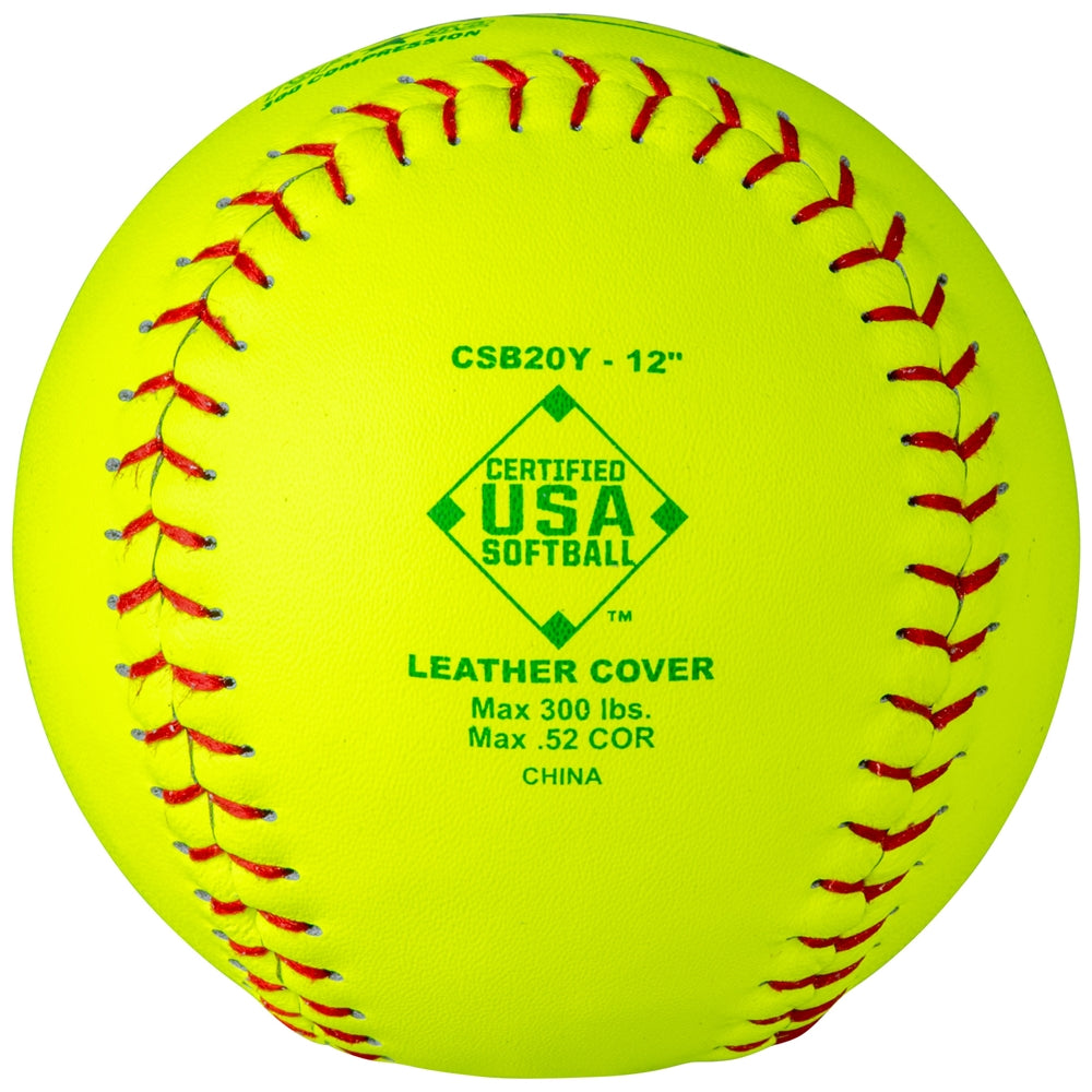 CHAMPRO SLOWPITCH TSP-52 ASA 12" SOFTBALL