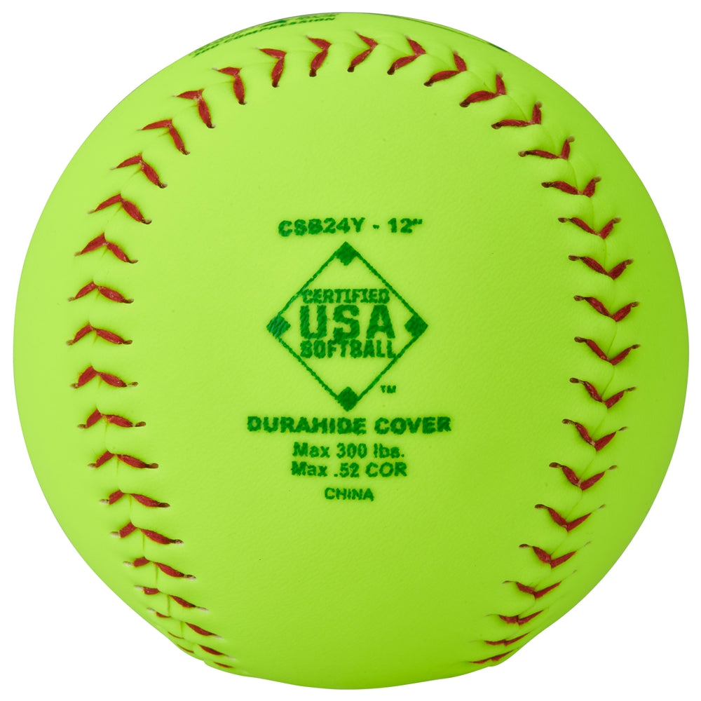 CHAMPRO SLOWPITCH GSP-52 ASA 12" SOFTBALL
