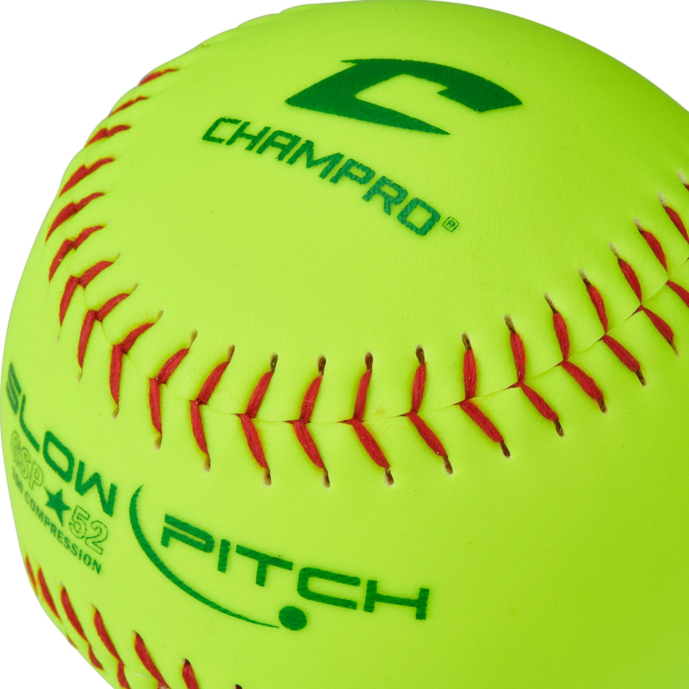 CHAMPRO SLOWPITCH GSP-52 ASA 11" SOFTBALL