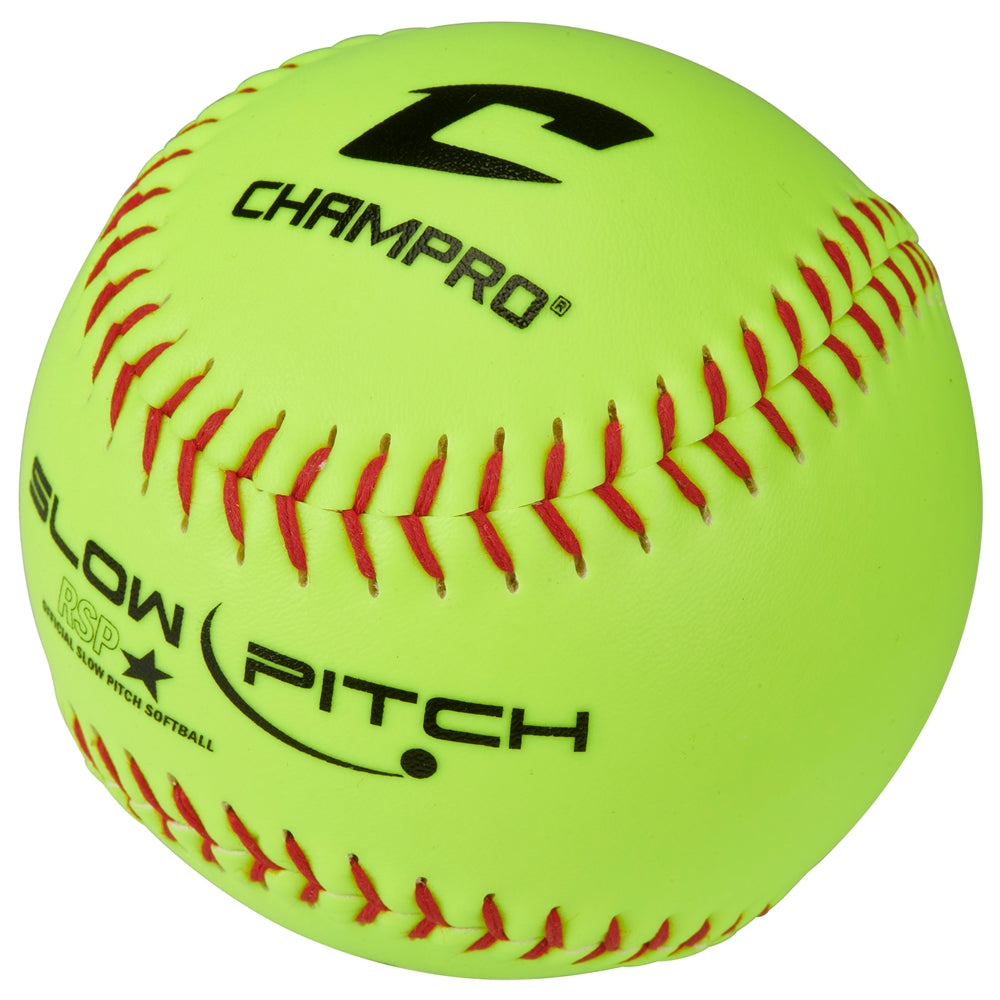 CHAMPRO SLOWPITCH 12" SLOW PITCH PRACTICE SOFTBALL