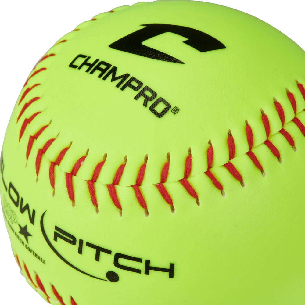 CHAMPRO SLOWPITCH 12" SLOW PITCH PRACTICE SOFTBALL