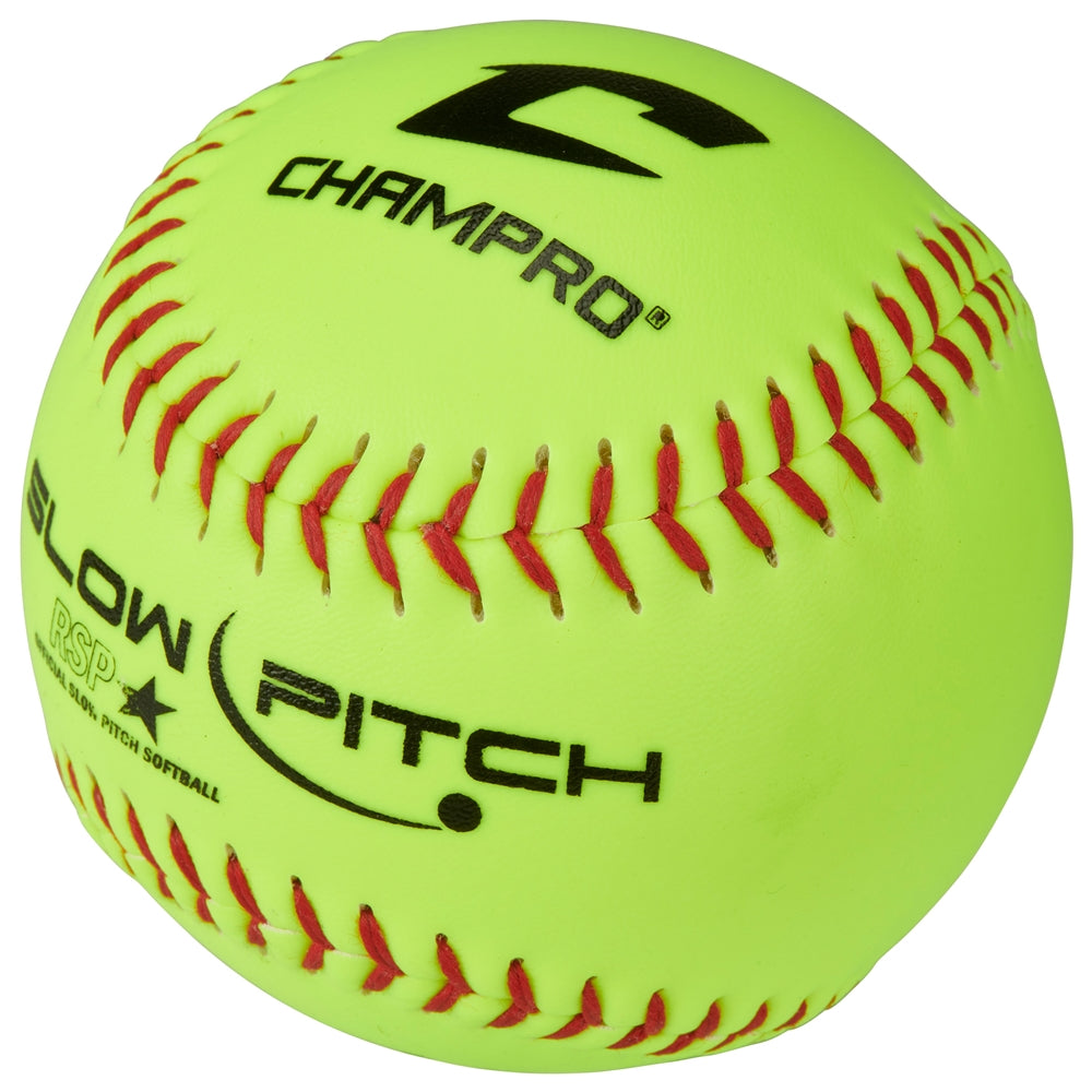 CHAMPRO SLOWPITCH 11" SLOW PITCH PRACTICE SOFTBALL