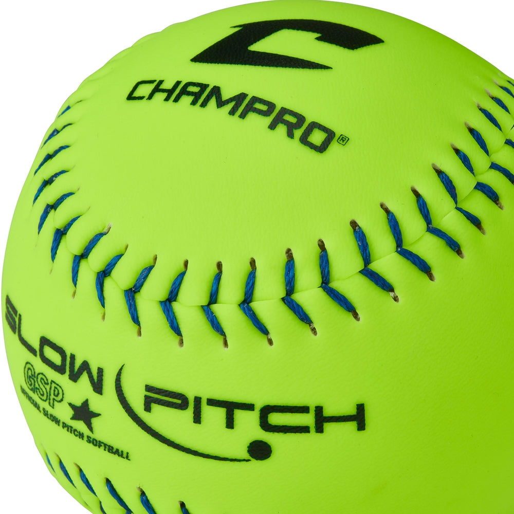 CHAMPRO SLOWPITCH GSP-40 USSSA 12" SOFTBALL