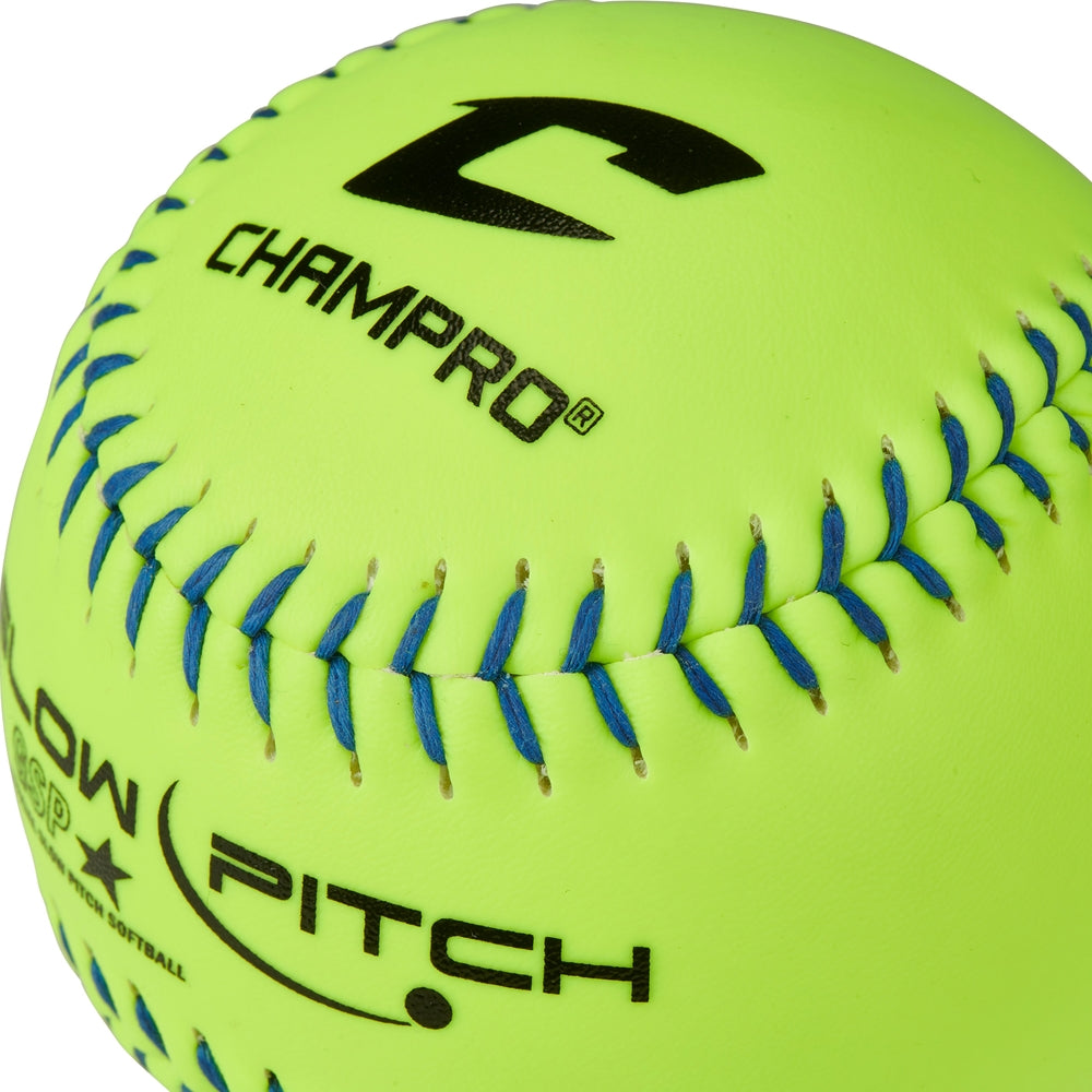 CHAMPRO USSSA SLOWPITCH .44 SYNTH 12" SOFTBALL