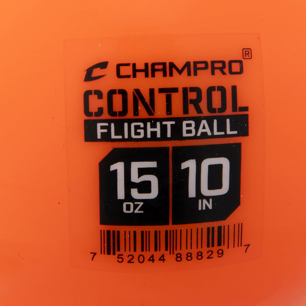 CHAMPRO BASEBALL CONTROL FLIGHT BALL 10" 15 OZ