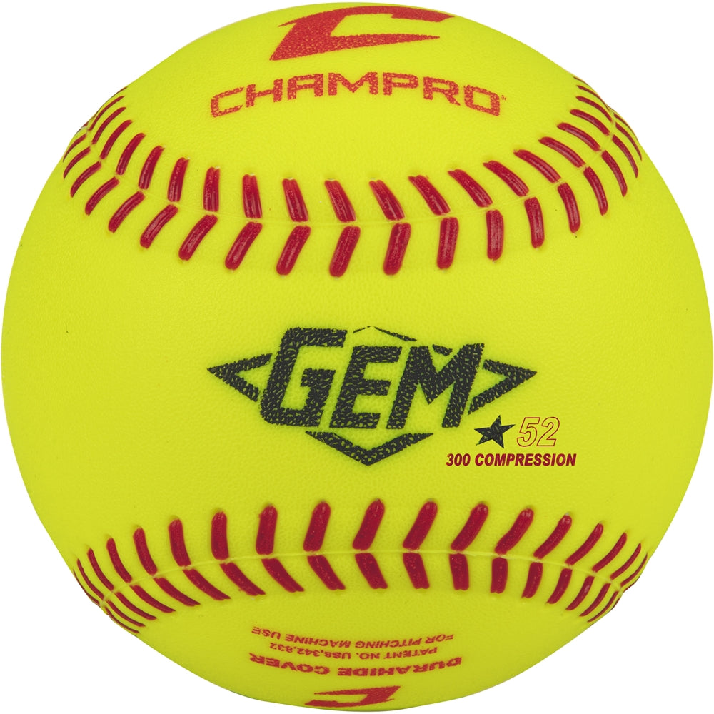 CHAMPRO FASTPITCH GEM 12" SOFTBALL