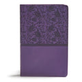 KJV Giant Print Reference Bible, Purple Leathertouch, Indexed - Imitation Leather