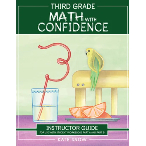 Third Grade Math with Confidence Instructor Guide - Paperback