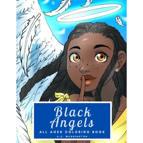 Black Angels: All Ages Coloring Book - Paperback