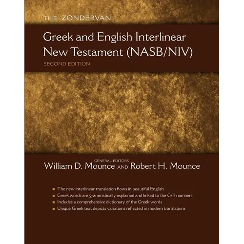 Greek and English Interlinear New Testament-PR-NASB/NIV - Hardcover