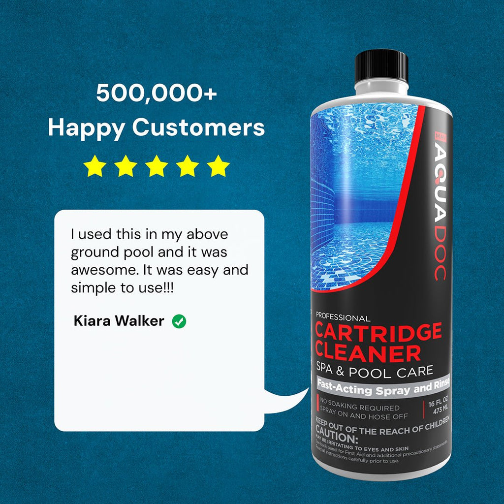 AquaDoc Pool & Spa Cartridge Cleaner Spray – Pool Filter Cleaner
