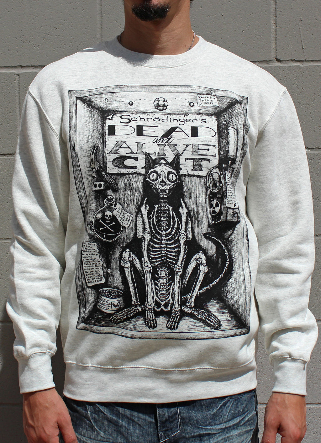 Schrödinger's Cat Crewneck Sweatshirt