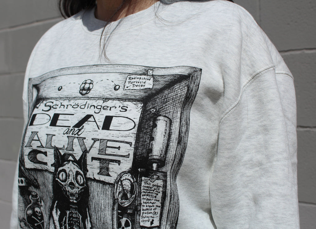 Schrödinger's Cat Crewneck Sweatshirt