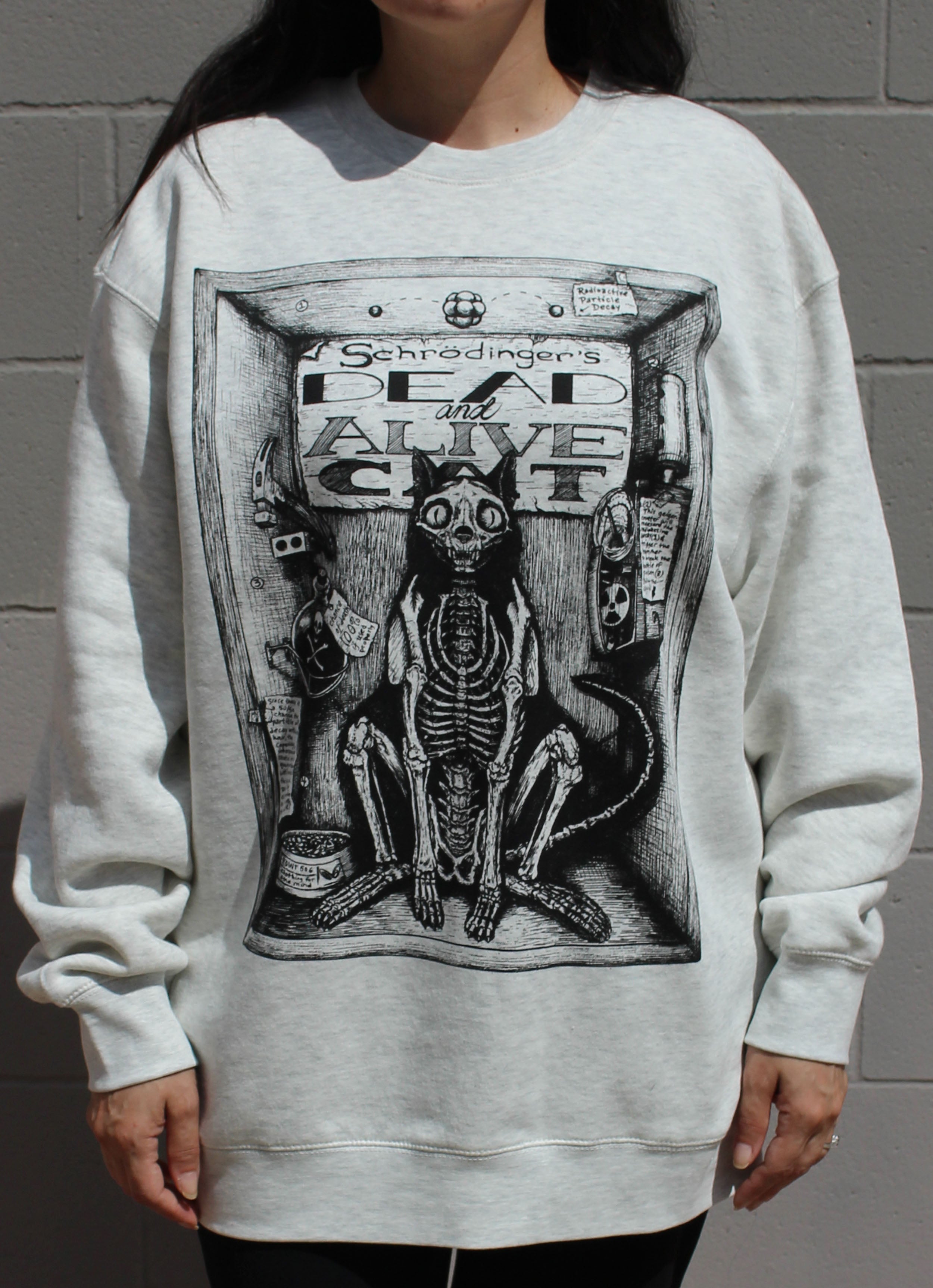 Schrödinger's Cat Crewneck Sweatshirt