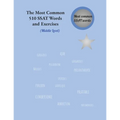 The Most Common 510 SSAT Words and Exercises: Middle Level - Paperback