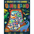 Glow in the Dark Dino Land Activity Book - Paperback