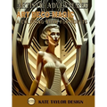 Art Deco Magic: A Coloring Book for Adults: A Luxurious Journey into Art Deco Style - Paperback