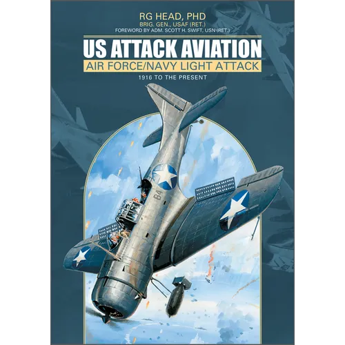 Us Attack Aviation: Air Force and Navy Light Attack, 1916 to the Present - Hardcover
