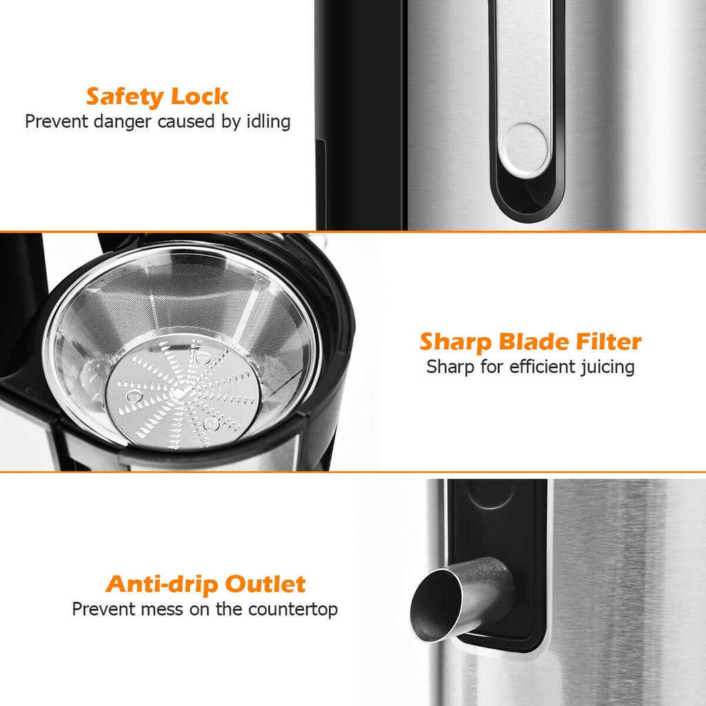 Centrifugal Juicer Machine Juicer Extractor Dual Speed