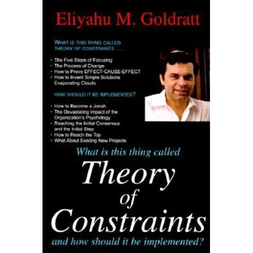 What Is This Thing Called Theory of Constraints - Paperback