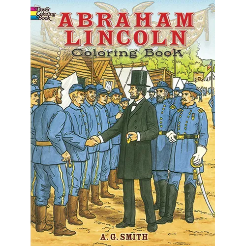 Abraham Lincoln Coloring Book - Paperback
