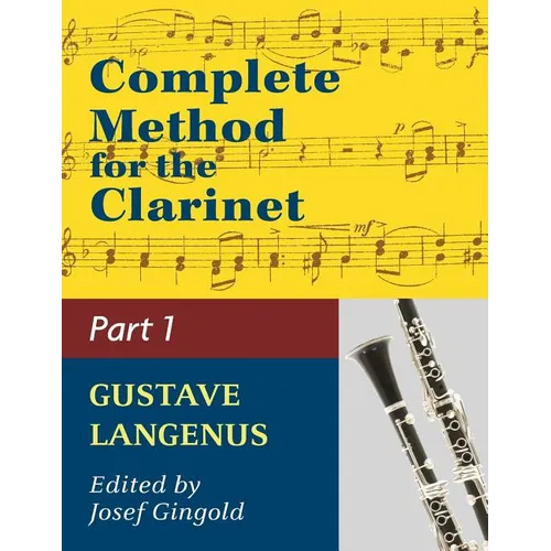 Complete Method for the Clarinet in Three Parts (Part 1) - Paperback