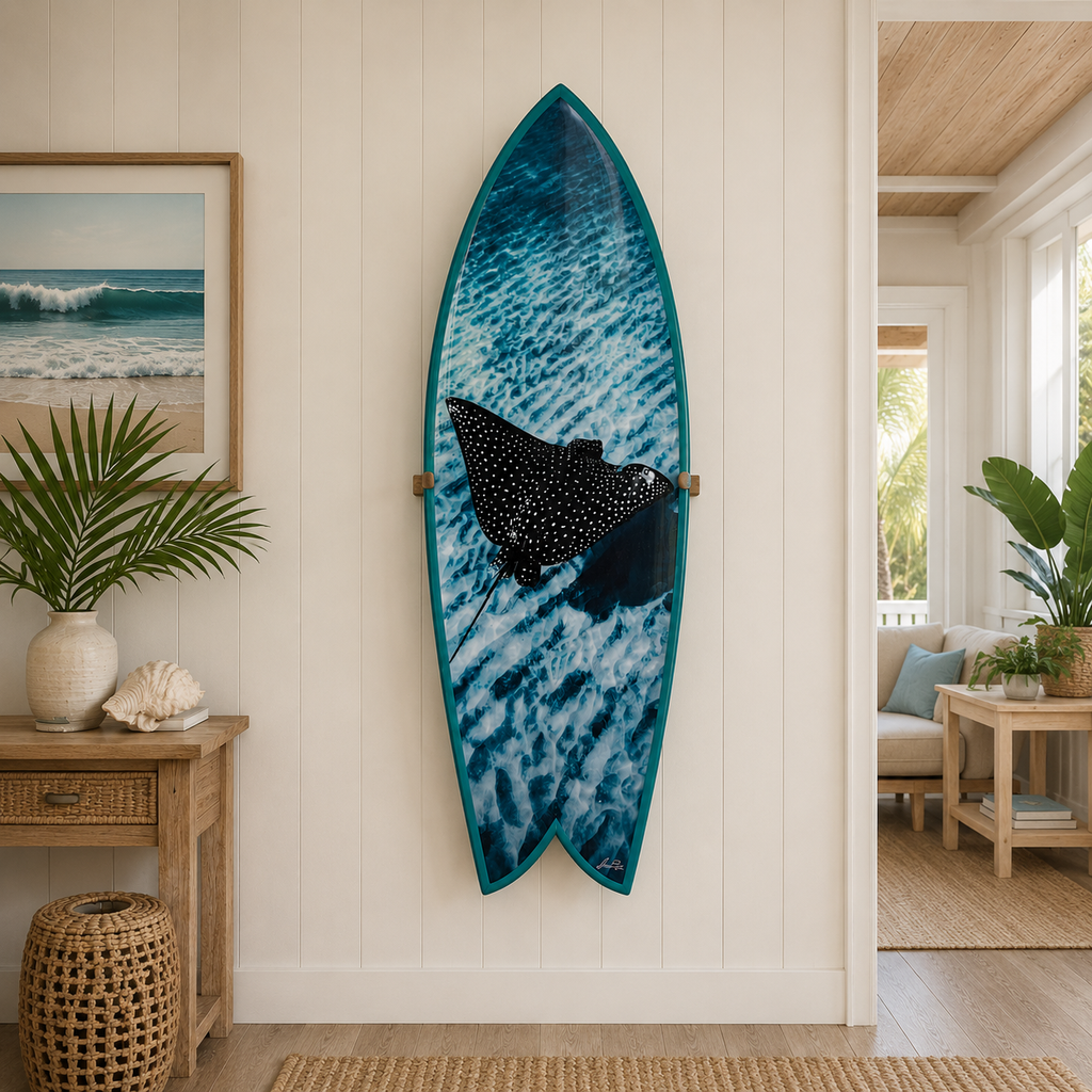 Flying Solo by Henry Bliss – Limited Edition Surfboard Art