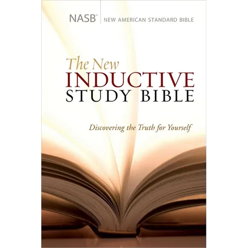 New Inductive Study Bible-NASB - Hardcover