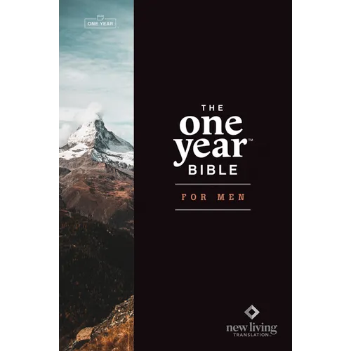 NLT the One Year Bible for Men (Softcover) - Paperback