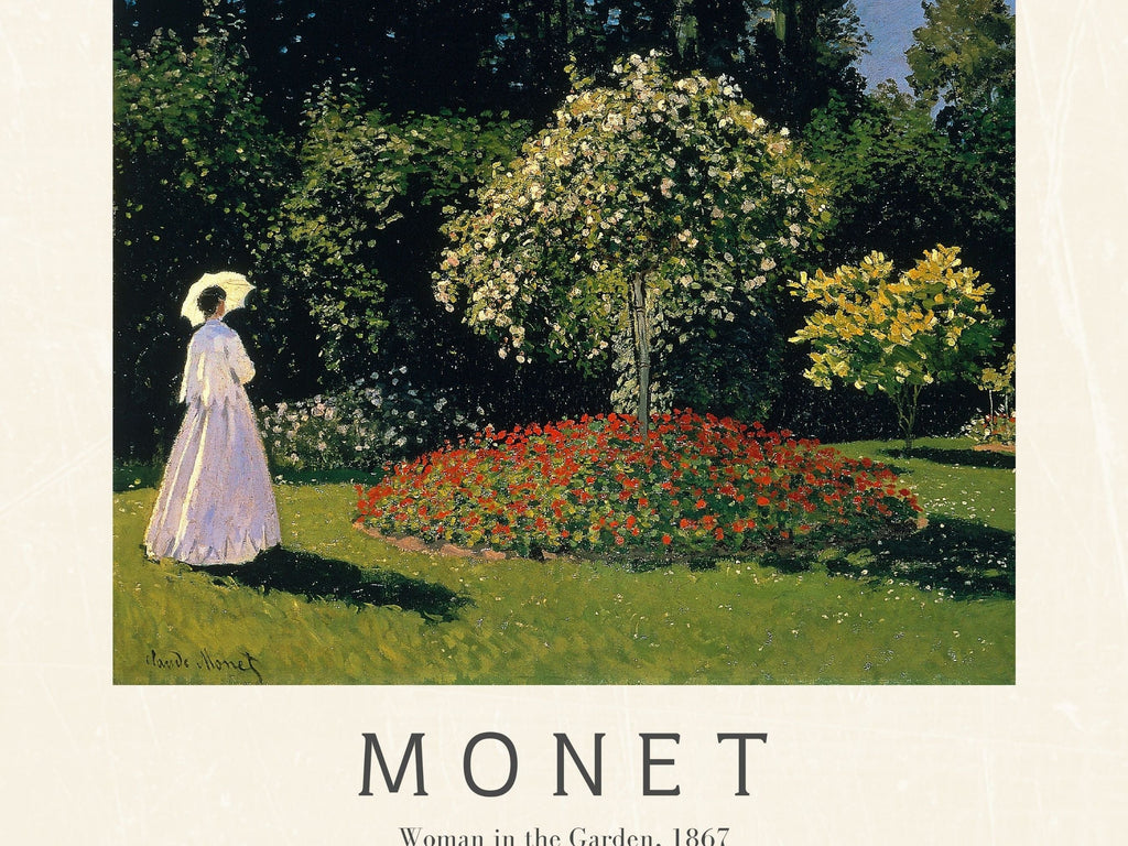 Monet - Woman In The Garden