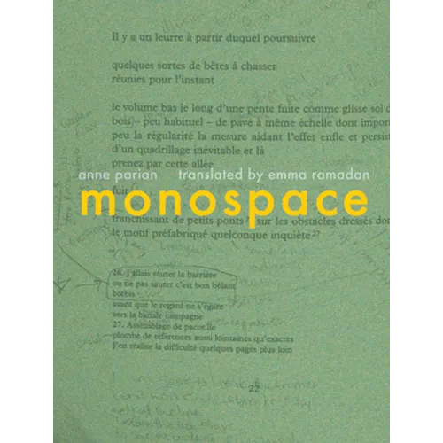 Monospace - Paperback