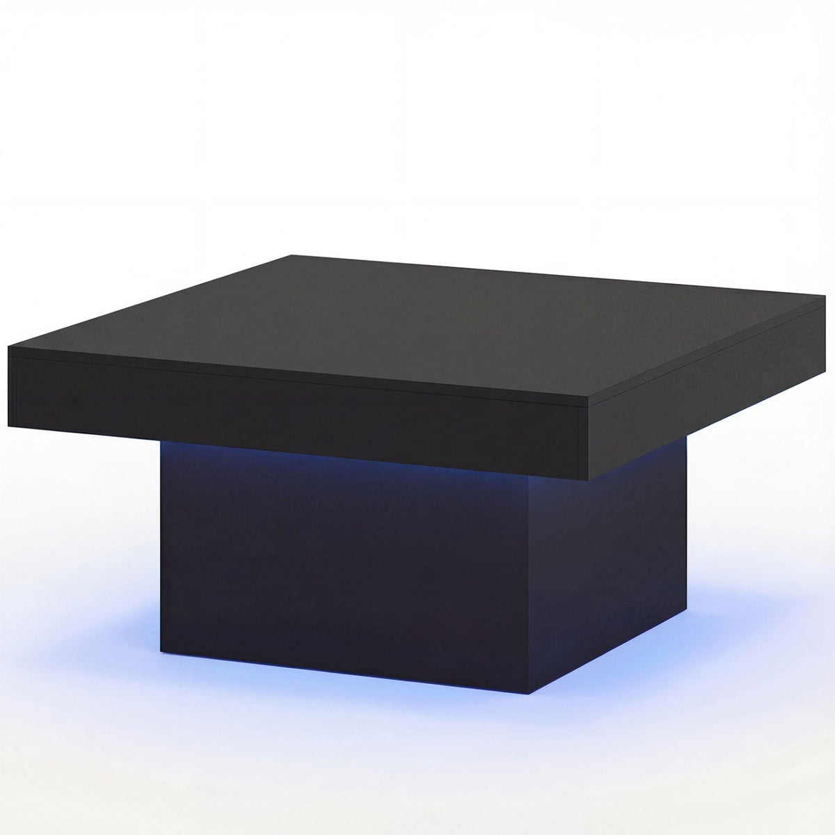 Coffee Table Accent Table with LED Lights and Dynamic Modes