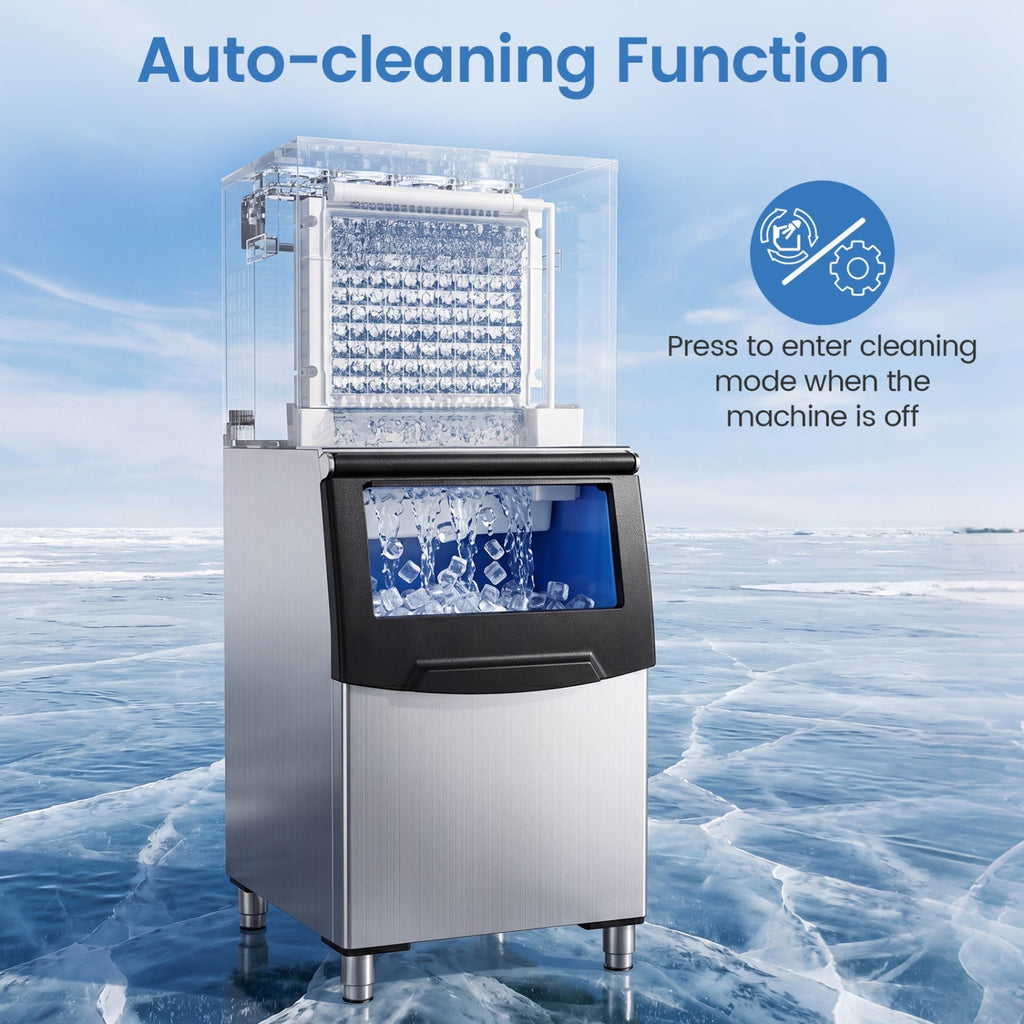 Freestanding Commercial Ice Maker 450 lbs/24H