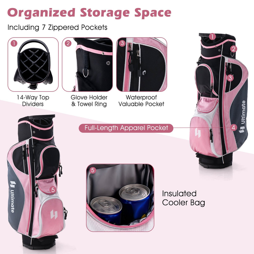Women's Complete Golf Club Set Right Hand with Rain Hood