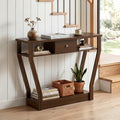 Console Table with Storage Drawer and Shelf, 47-Inch