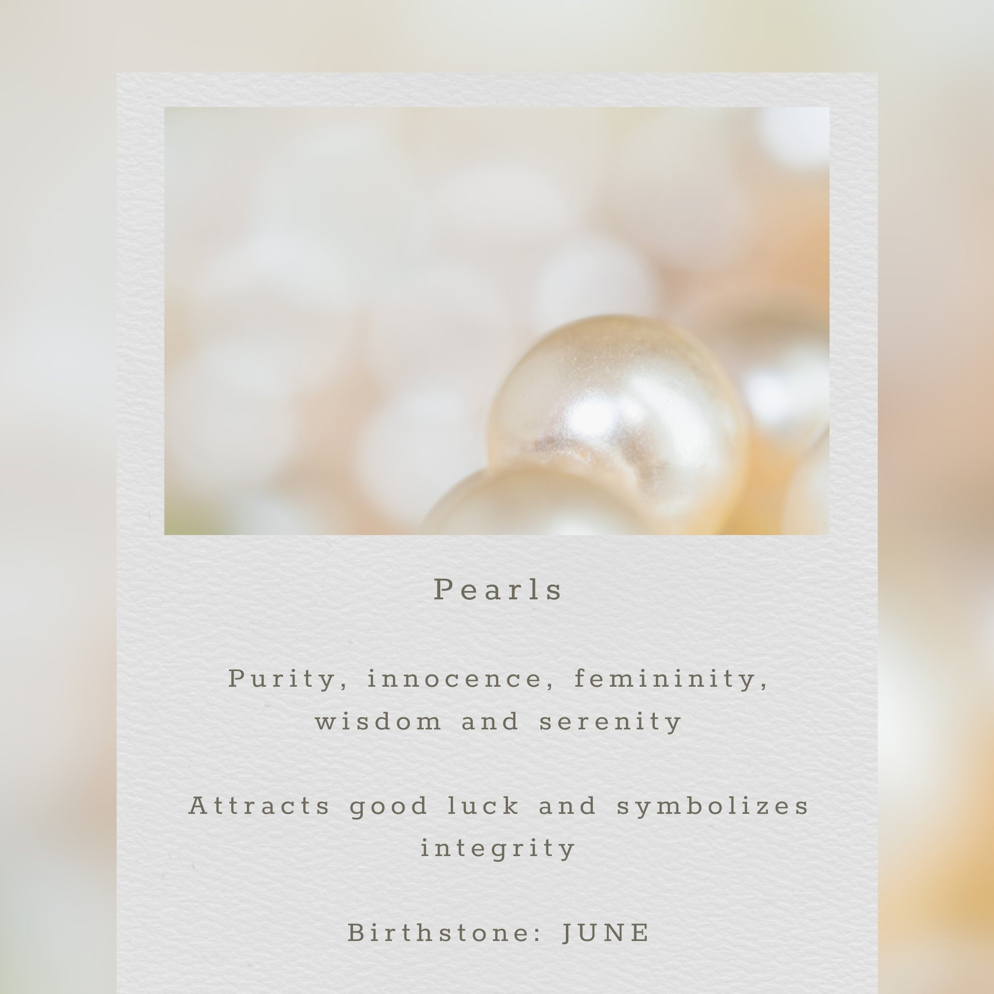 Pearl Martini Chains