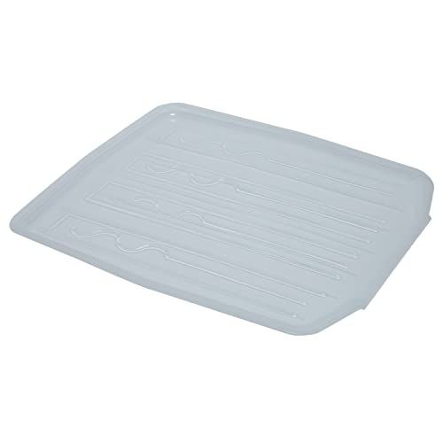 Countertop Draining Tray Medium Clear