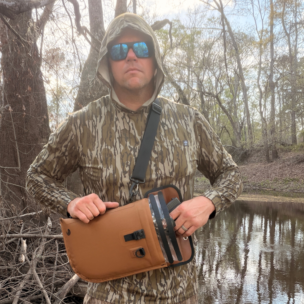 Waterproof Floating Pistol Bag - Coyote Brown
