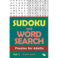 Sudoku and Word Search Puzzles for Adults Vol 1 - Paperback