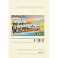 Vintage Lined Notebook Greetings from New London - Paperback
