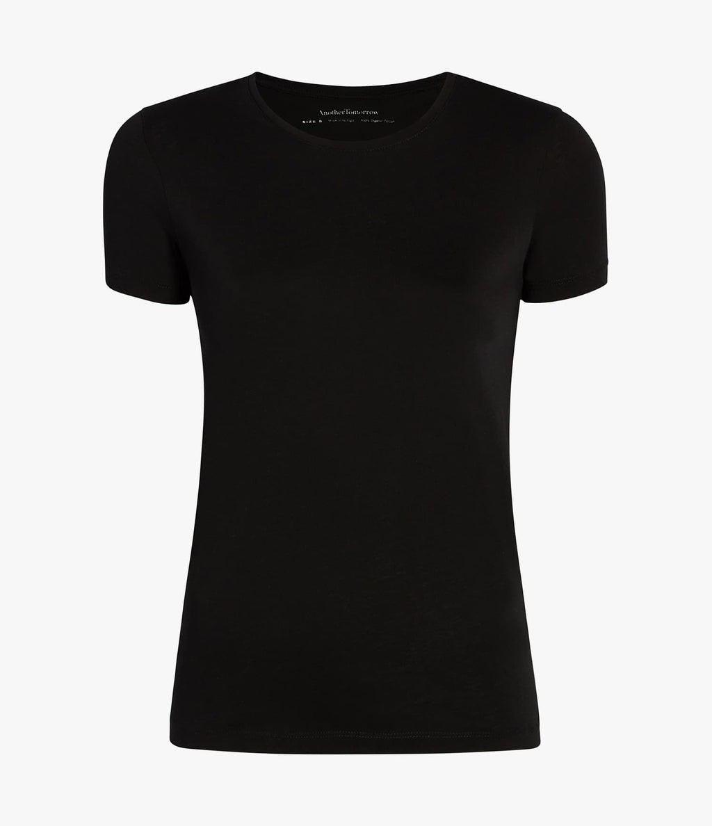 Crew Neck T-Shirt | Black