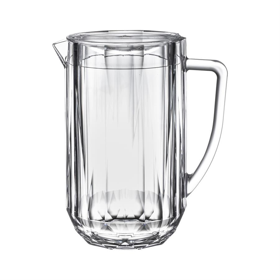 Crystal Diamond Acrylic Pitcher - Clear
