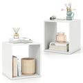 Cube Storage Organizer Set of 2 for Living Room Bedroom Study